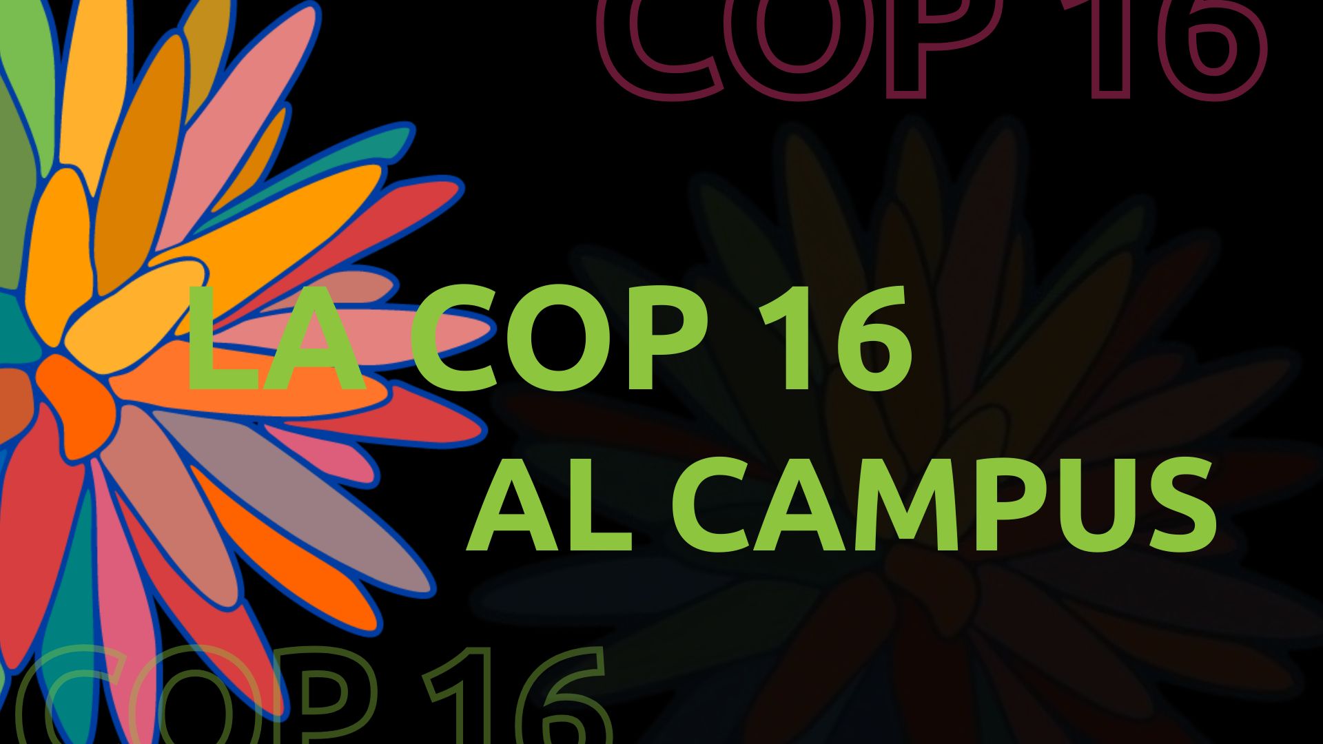 La COP 16 al campus